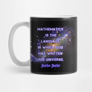 Mathematician Gift God Wrote Universe with Language Mathematics Mug